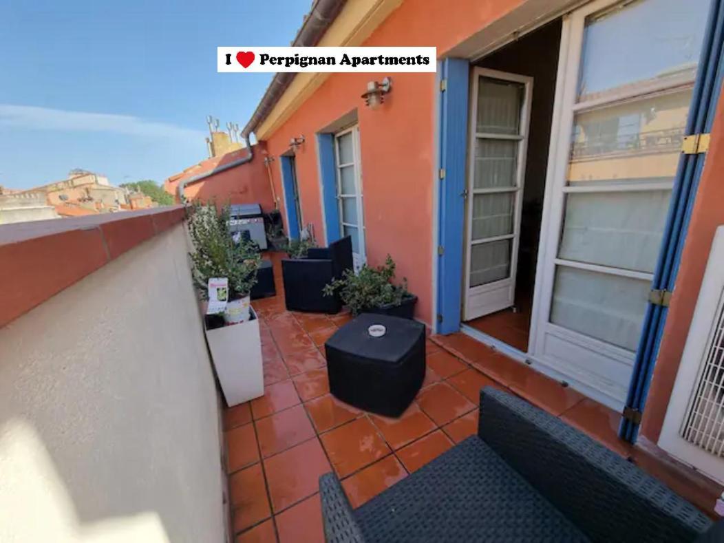 I Love Perpignan Duplex Terrasse Екстериор снимка